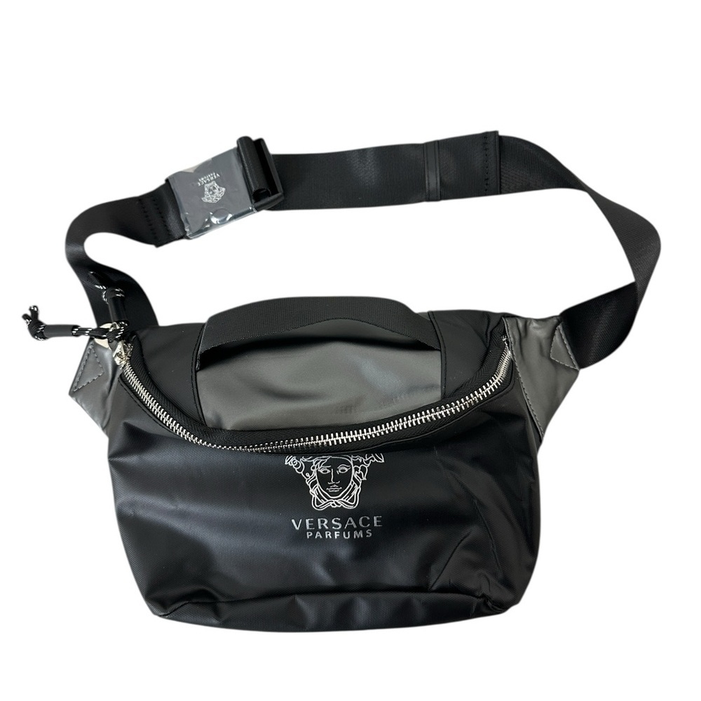 Versace Parfums Medusa belt bag black